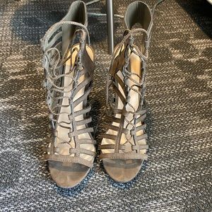 Forever 21 lace up sandals